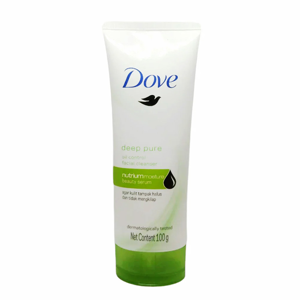 Dove Deep Pure Oil Control Face Wash Cleanser, 100g