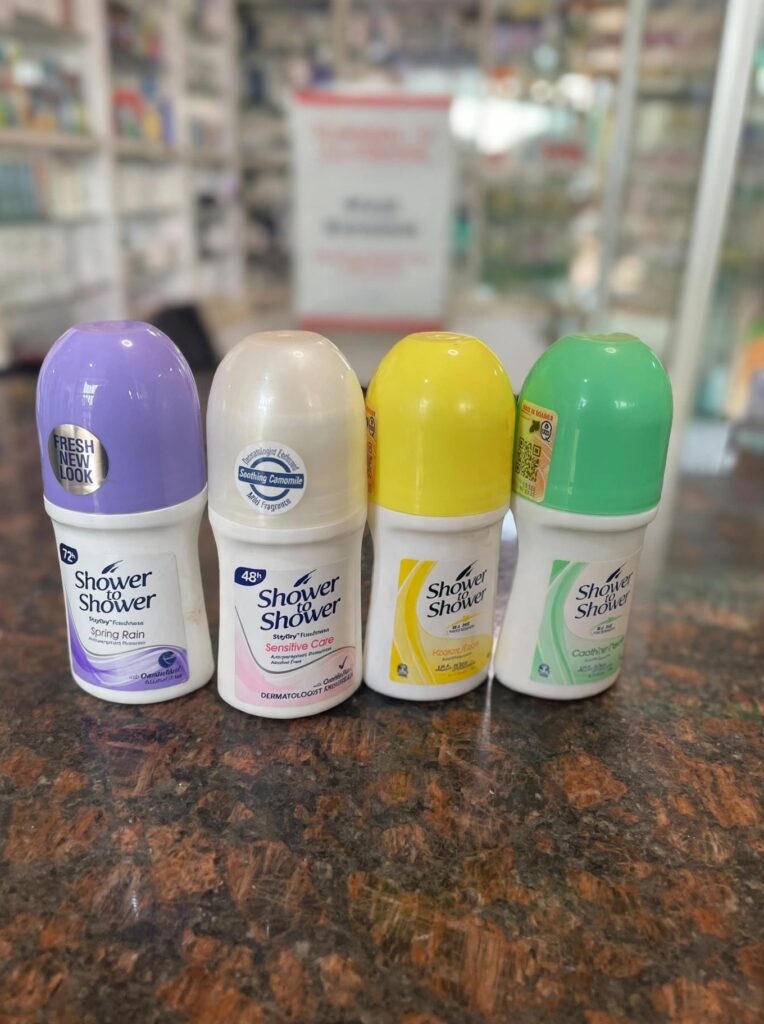 Shower to Shower Roll -On Deodorant