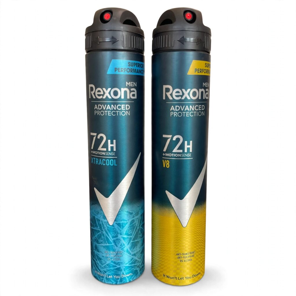 Rexona Men Advanced Protection 72H Anti-Perspirant Spray 200ml- Xtracool & V8