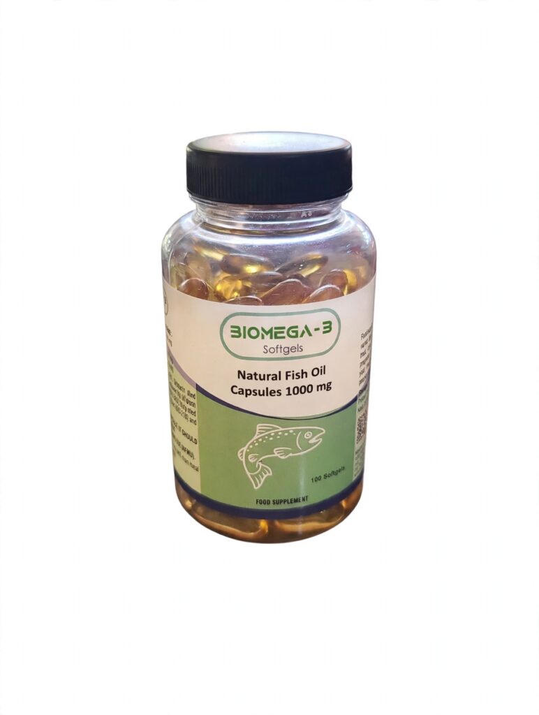 Bio mega -3 Natural Fish Oil Soft gels